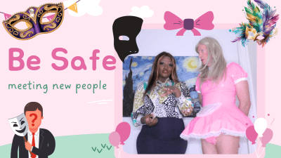 Day 10 Of The Sissy Training Programme: Stay Safe Online And In Person