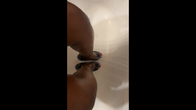 Platform Stripper Heels In Water