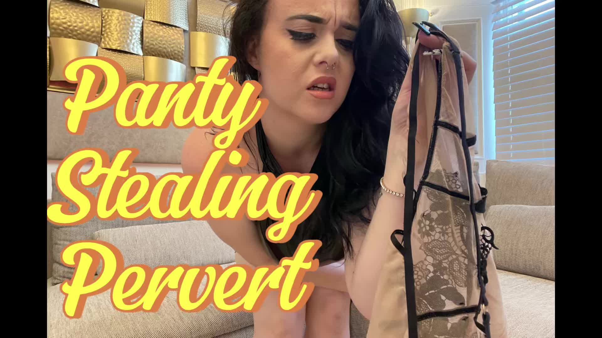 Panty Sniffing Pervert