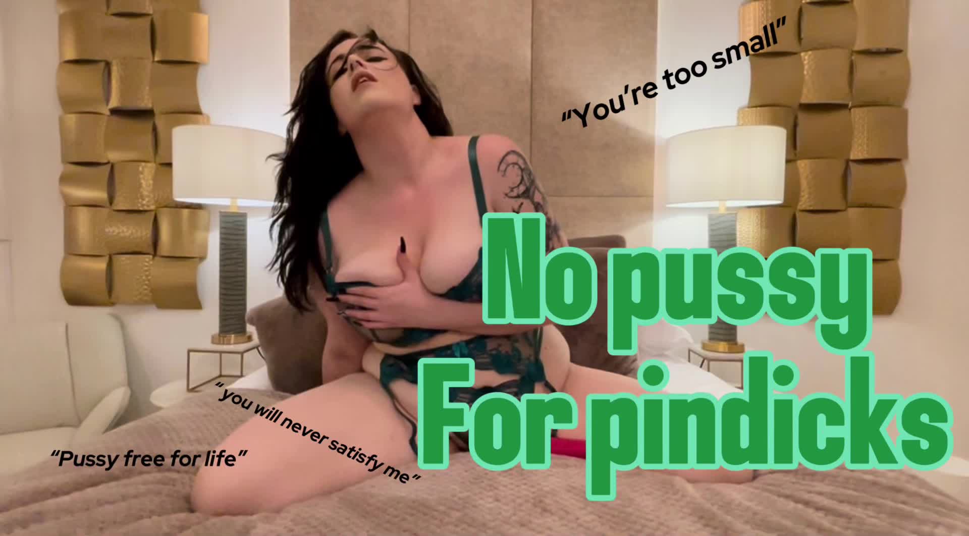 No Pussy For Pin Dicks