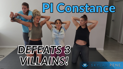 Pi Constance Defeats 3 Villains!