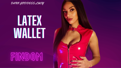 Latex Wallet Findom
