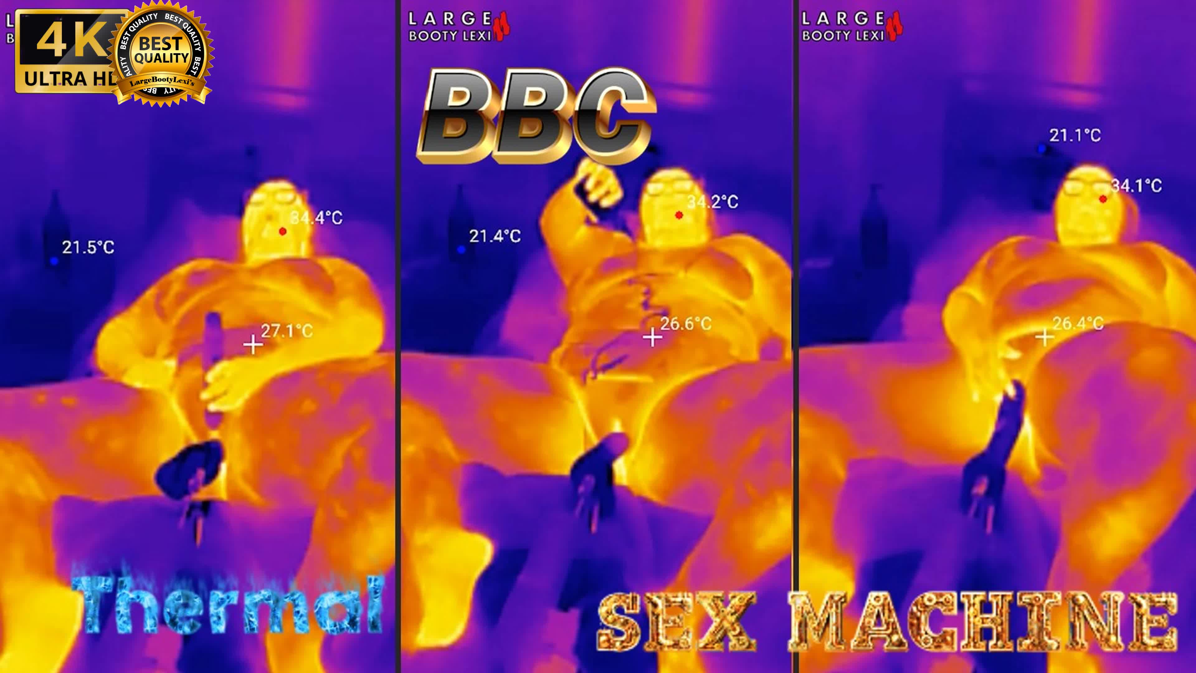 First BBC Sex Machine Fuck: Oiled Up BBW Cums Hard On Your Massive Cock, 15 Min Ride And Cum Countdown, POV Thermal (4k Portrait)
