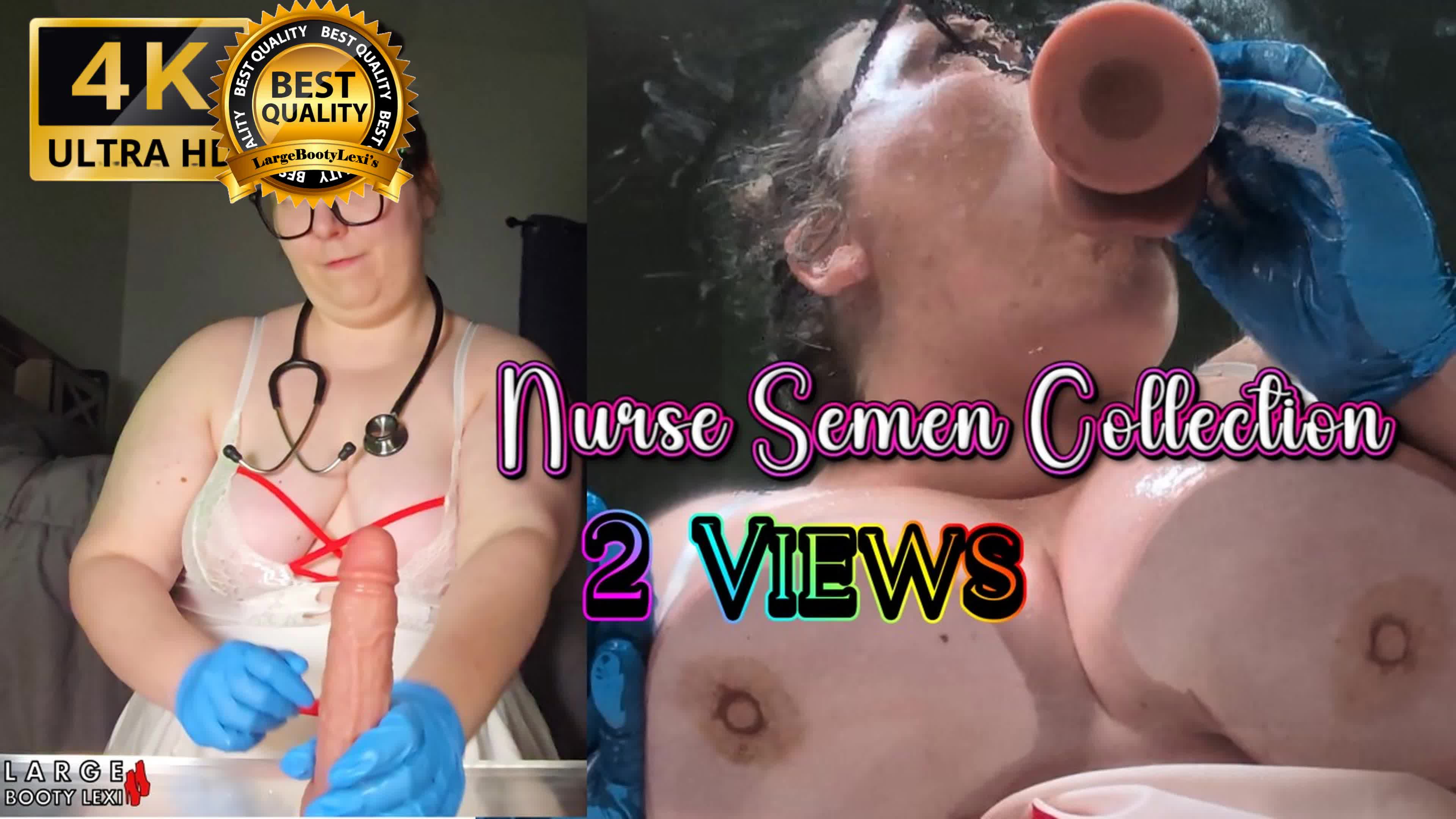Nurse Lexi Complete Collection: Collects Your Cum With Handjob To Titfuck, Sloppy BJ, Wild Ride, Facial Cum Swallow (4k Landscape)