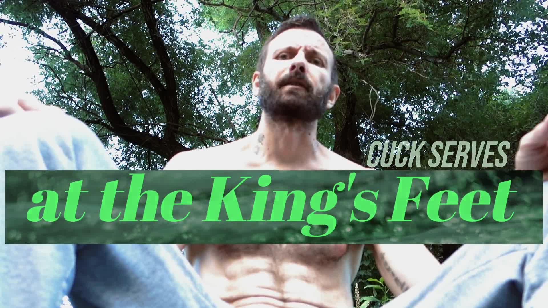 Cuck Serves At The King's Feet -- Verbal Domination Session