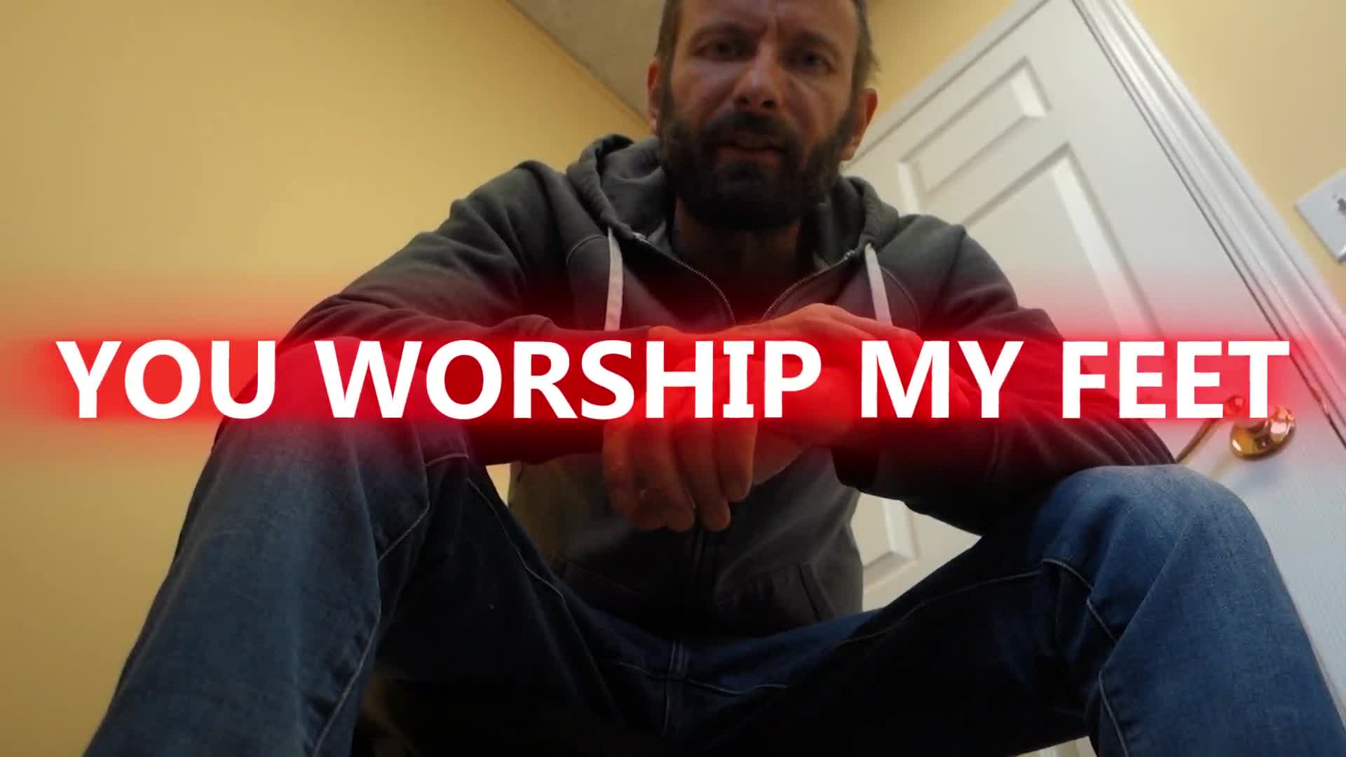 You Worship My Feet: Sneaker Doormat Denial