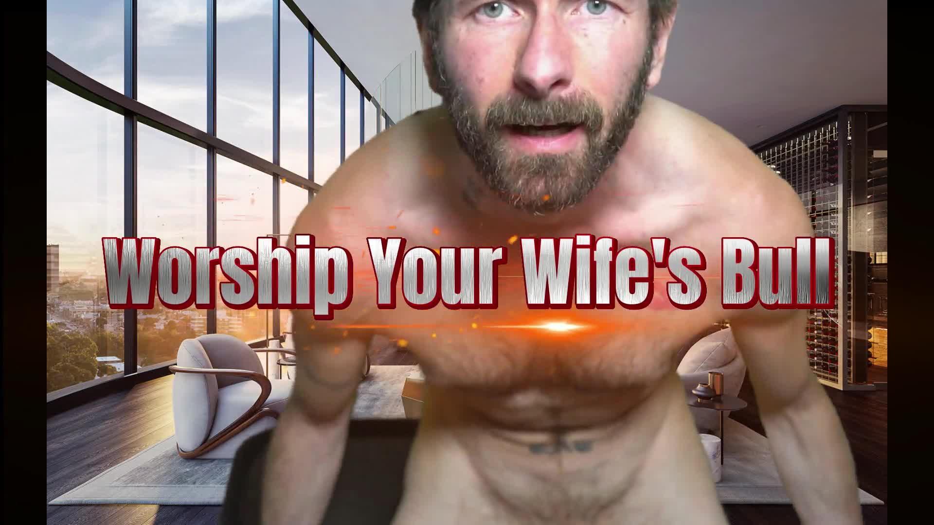 Worship Your Wife's Bull -- Calm, Controlled Domination