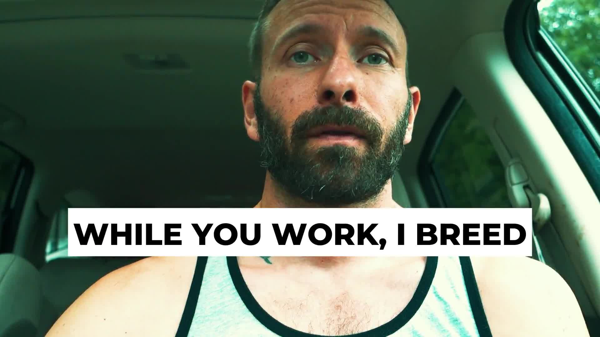 While You Work, I Breed - A Bull's Hard Truth Confession