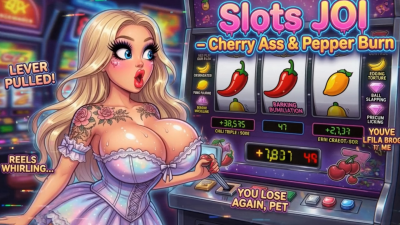 Slots JOI- Cherry Ass & Pepper Burn