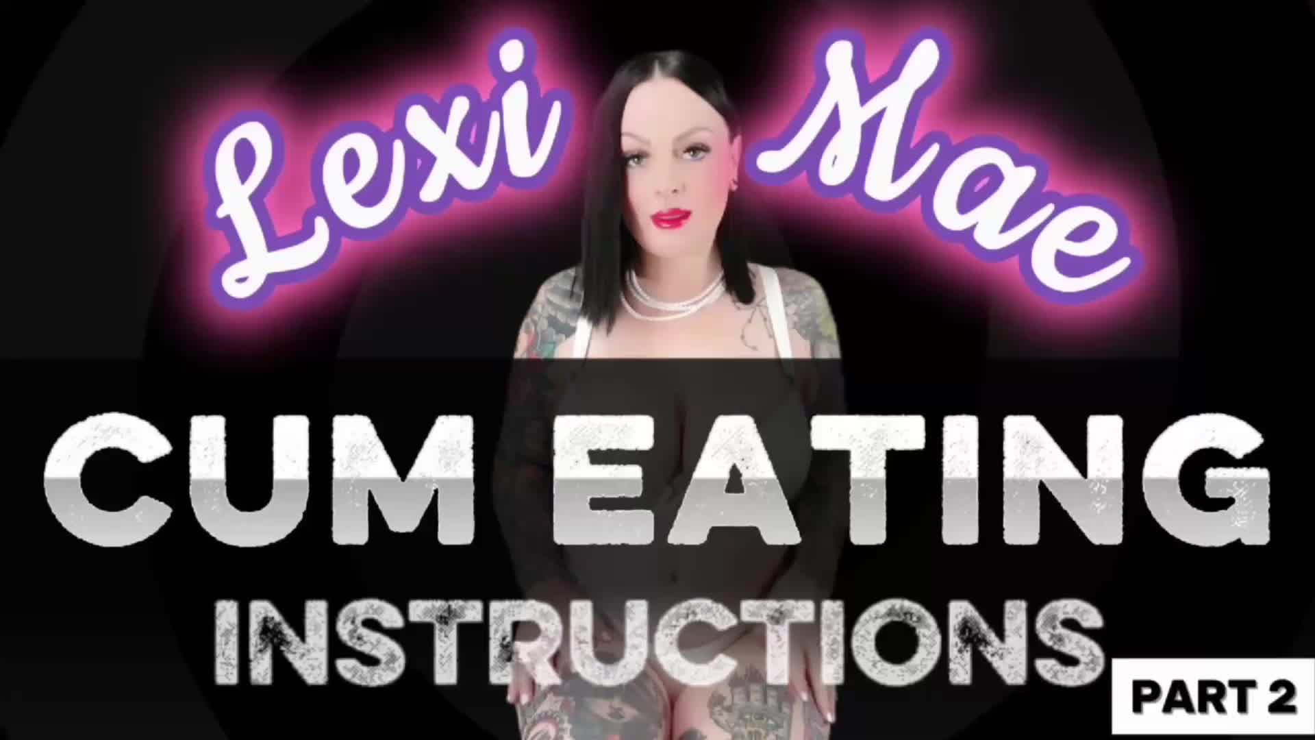 Down The Rabbit Hole... Again, Loser Cum Eating Instructions #2