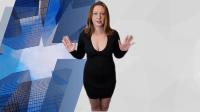 Breaking News! Embarrassed Naked Female Weatherwoman Enf