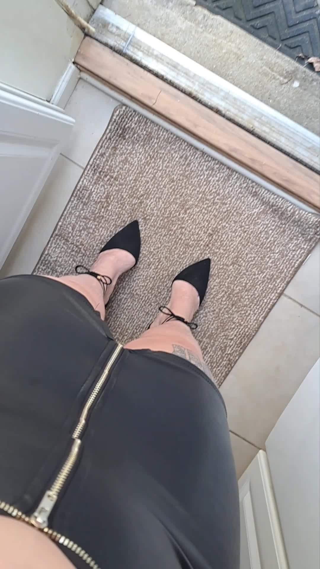 Smoking, Masturbation, And Leather Dress: Oh My!
