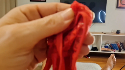 Stepmom Catches Stepson Sniffing Panties- Facesit Punishment!