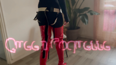 JOI Femdom Humiliation - Finger Your Ass While I Crush You And Mock Your Little Cock, Submissive
