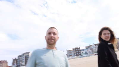 Coquette & Brad: Real French Couple Exhibits And Sucks Together!