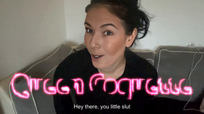 Strapon JOI Domination- Worship My Feet, Fuck Your Ass On The Countdown, Spit And Swallow It All CEI