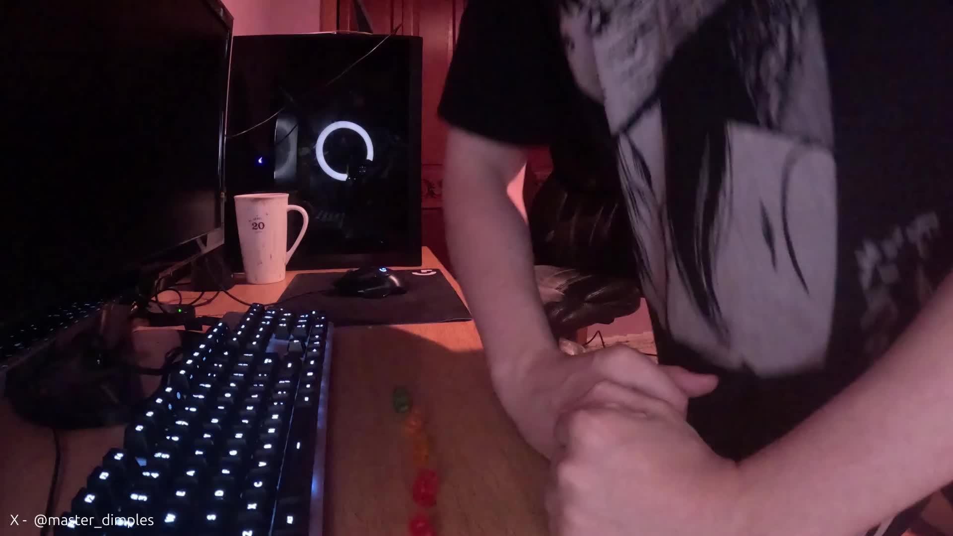 Giant Consumes Gummy Intruders