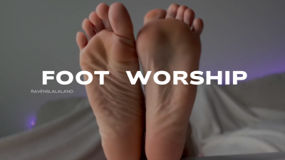 Foot Worship: Stroke. Kiss. Worship