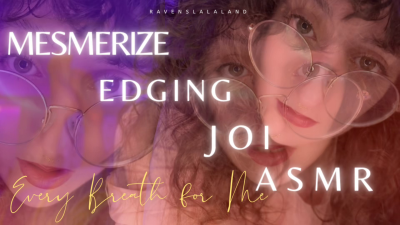 Captivate Edging JOI ASMR -- Every Breath For Me