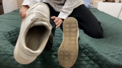 Ticklish Tease: Sneakers Off, Soles Exposed, And Oiled Tickling Fun