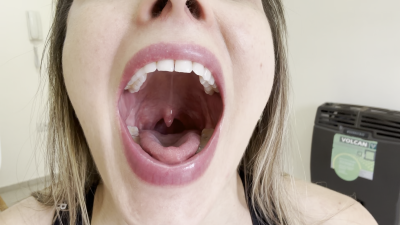 Mouth Fetish- Exploring My Mouth