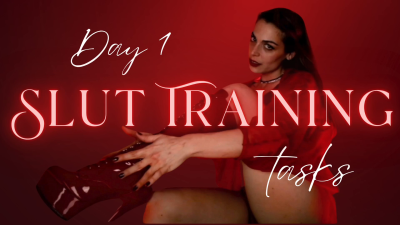 Ultimate Slut Transformation DAY1 Of Goddess-Led Degradation