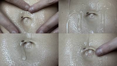 Belly Fetish Navel Bellybutton Worship JOI With Dirty Talk And Oil Lotion