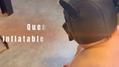 Anal Inflation Domination: My Inflatable Plug Destroys My Submissive's Ass