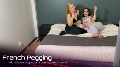 Double Domination: Feminized Sissy- Parade, Strap-On, And Golden Shower | French Pegging