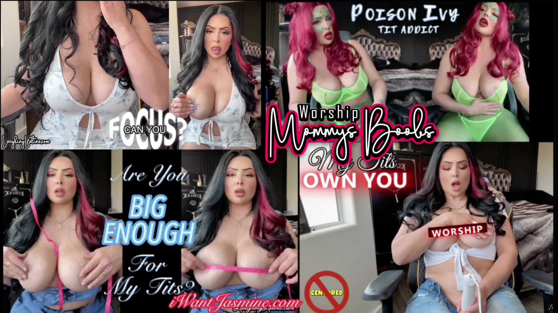 Worship Step-Mommy's Boobs- Tit Worship Compilation