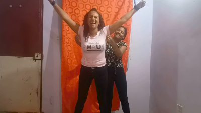 Alva's Armpit Tickling Leaves Her Begging!