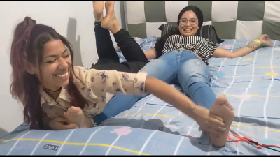 Alejandra Tickles Daniela's Gorgeous Feet!