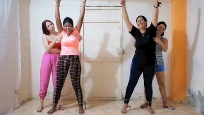 Graciela And Her Stepmom Got Their Ticklish Revenge