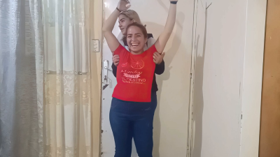 Perla Ties Up Noelia And Tickles Her Upperbody