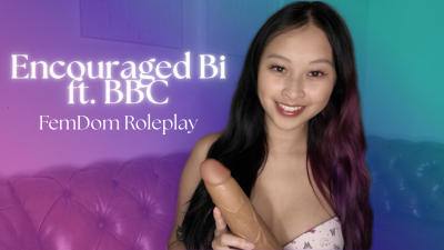 Encouraged Bi Ft. BBC- Hosted By Obeyenvynow | Female Domination, Femdom, Asian, Sensual Domination, Humiliation, Bisexual, Sissy, Gay, Faggot, Cock Sucking