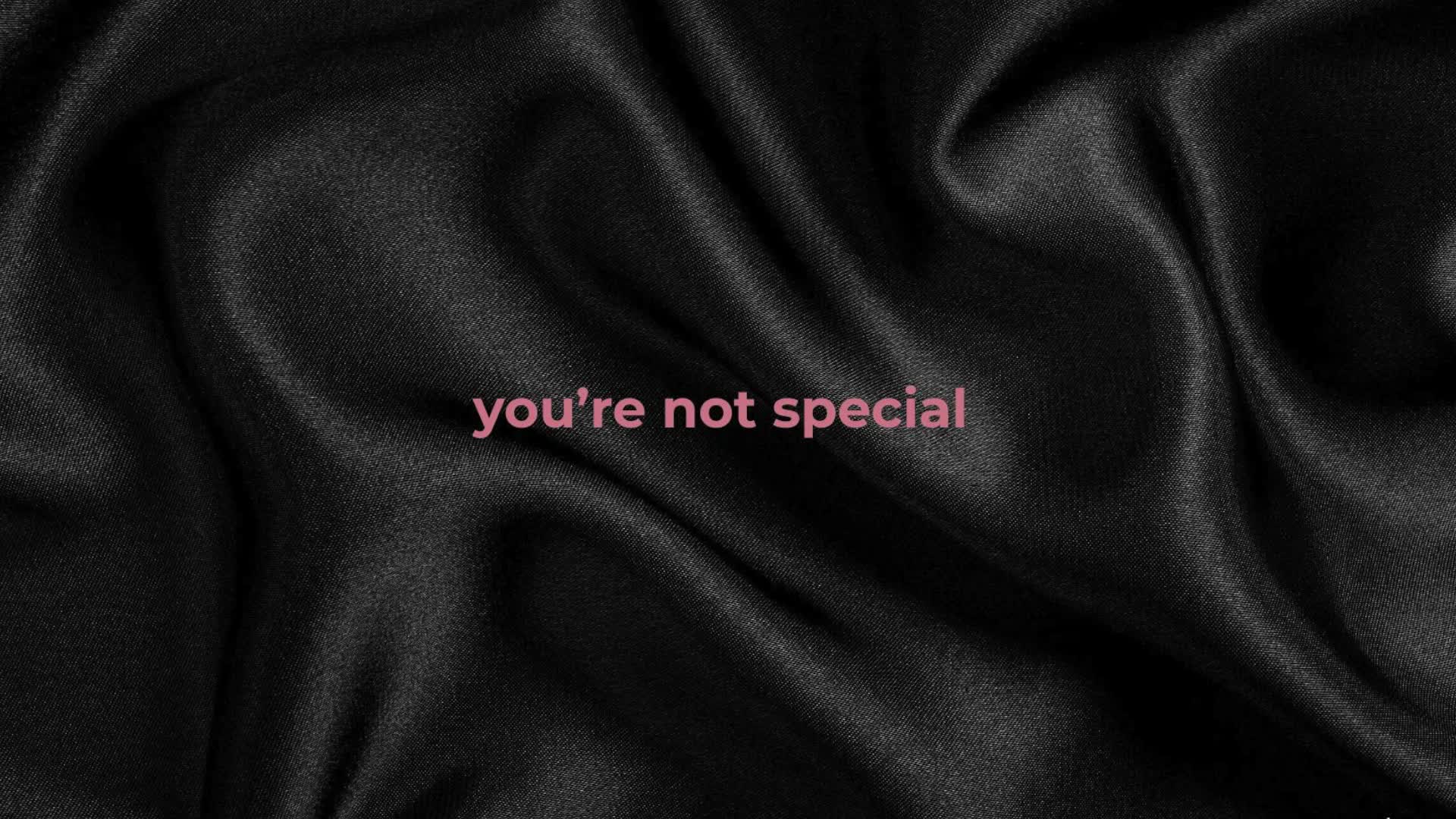 You're Not Special - Complete Series Bundle (3 Episodes - Audio Only)