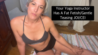 Yoga Instructor Has Fat Fetish & Let's You Eat Her Hairy Pussy
