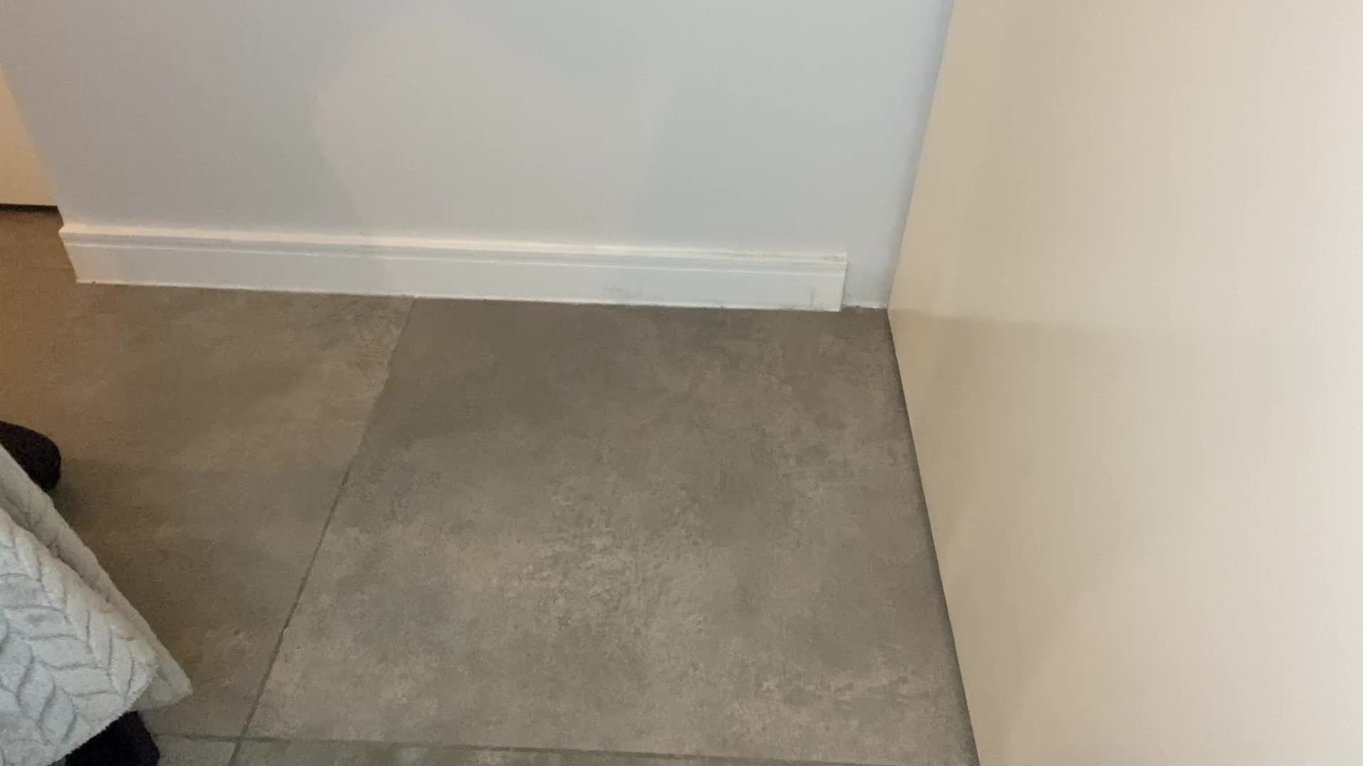 Walking On Tiptoe With Red Nails