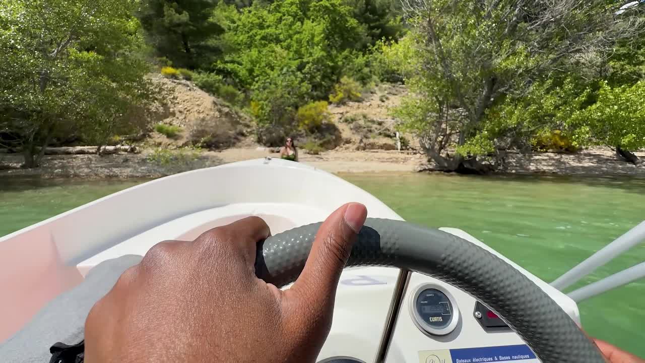 A Handsome Black Guy Destroys My Pussy On His Boat