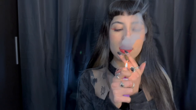 Enjoying A Cigarillo On My Oriental Skin