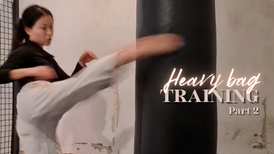 Punching Bag Session Part 2