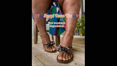 Scorpi Owns You: Foot Worship And Degradation