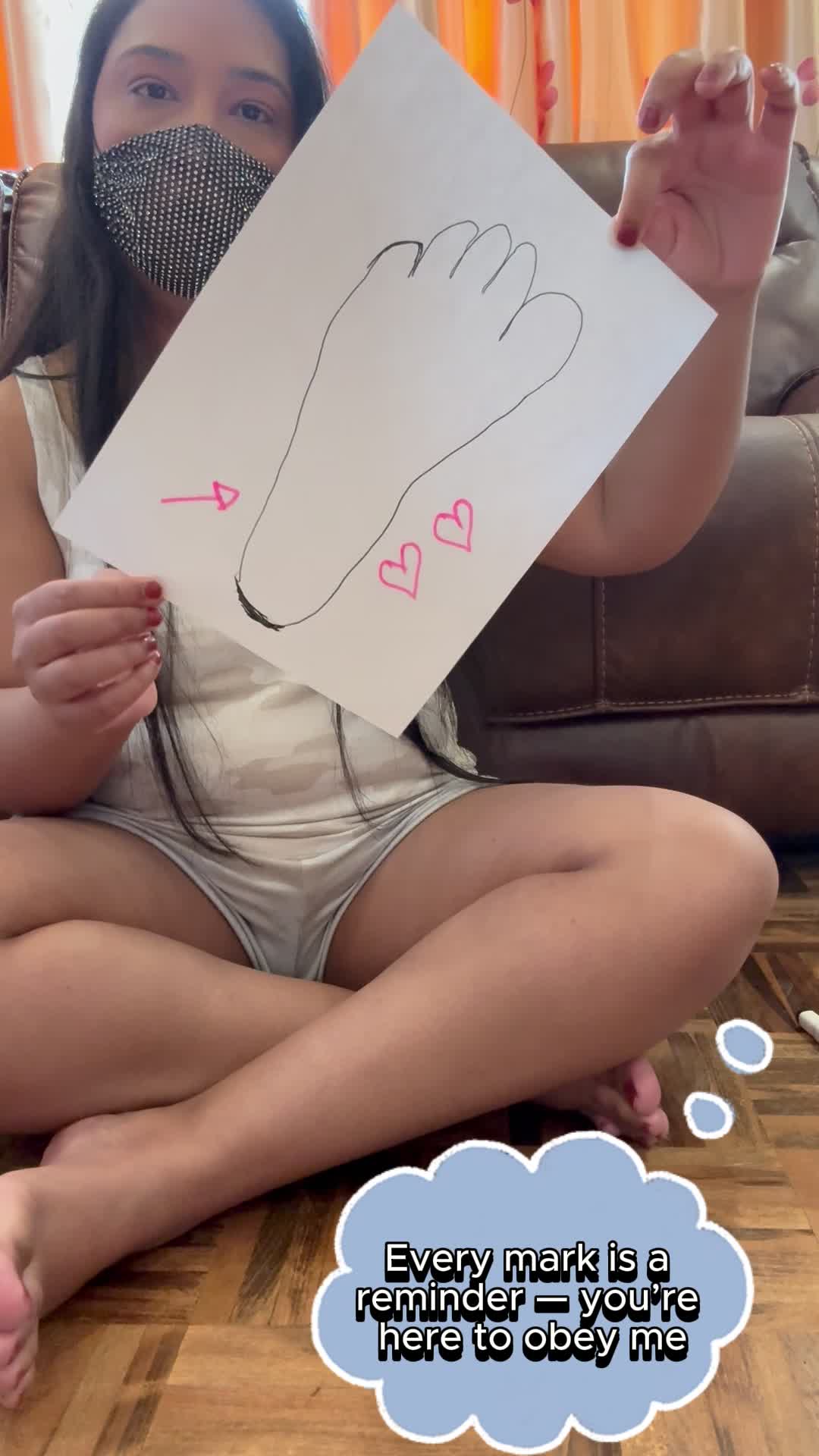 Your Name Belongs On My Feet