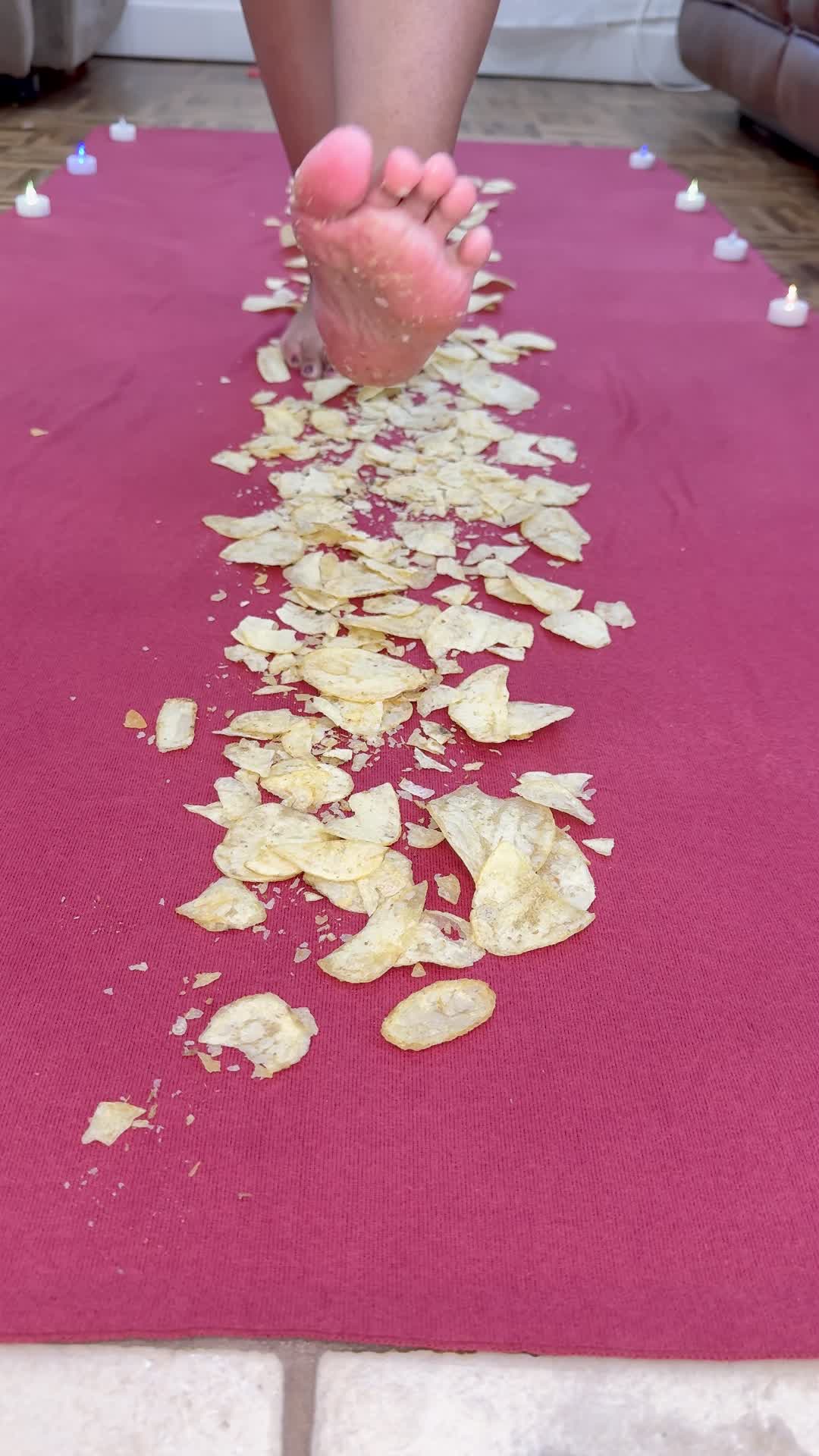 Chip Crush Worship - Barefoot Destruction & Sole Show