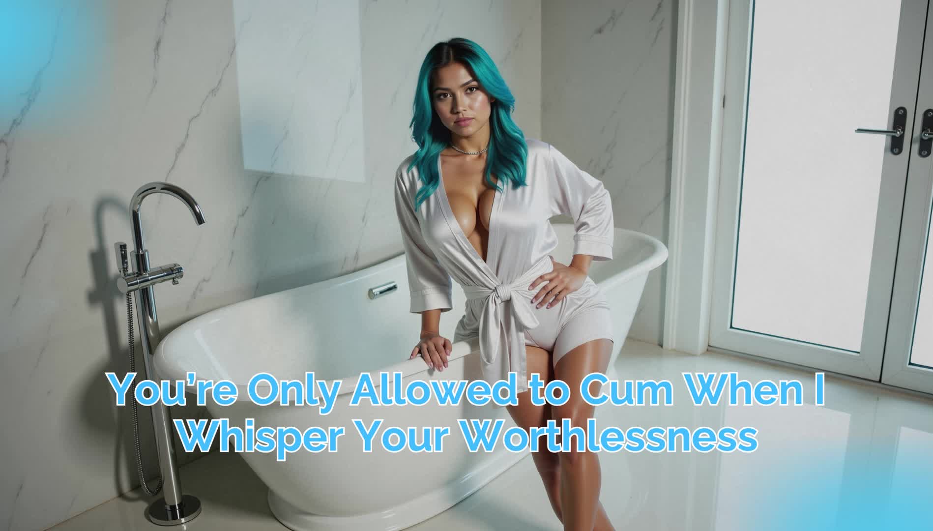 You're Only Allowed To Cum When I Whisper Your Worthlessness