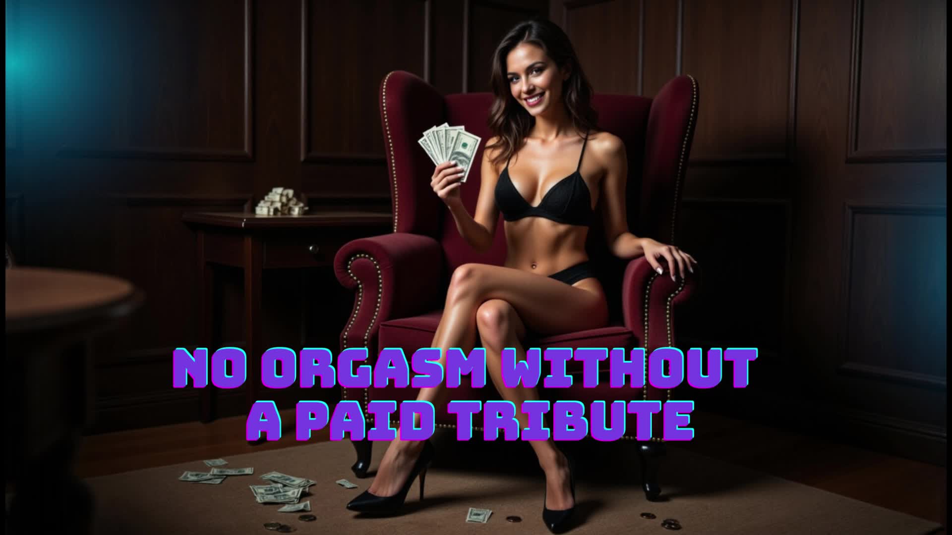 No Orgasm Without A Paid Tribute