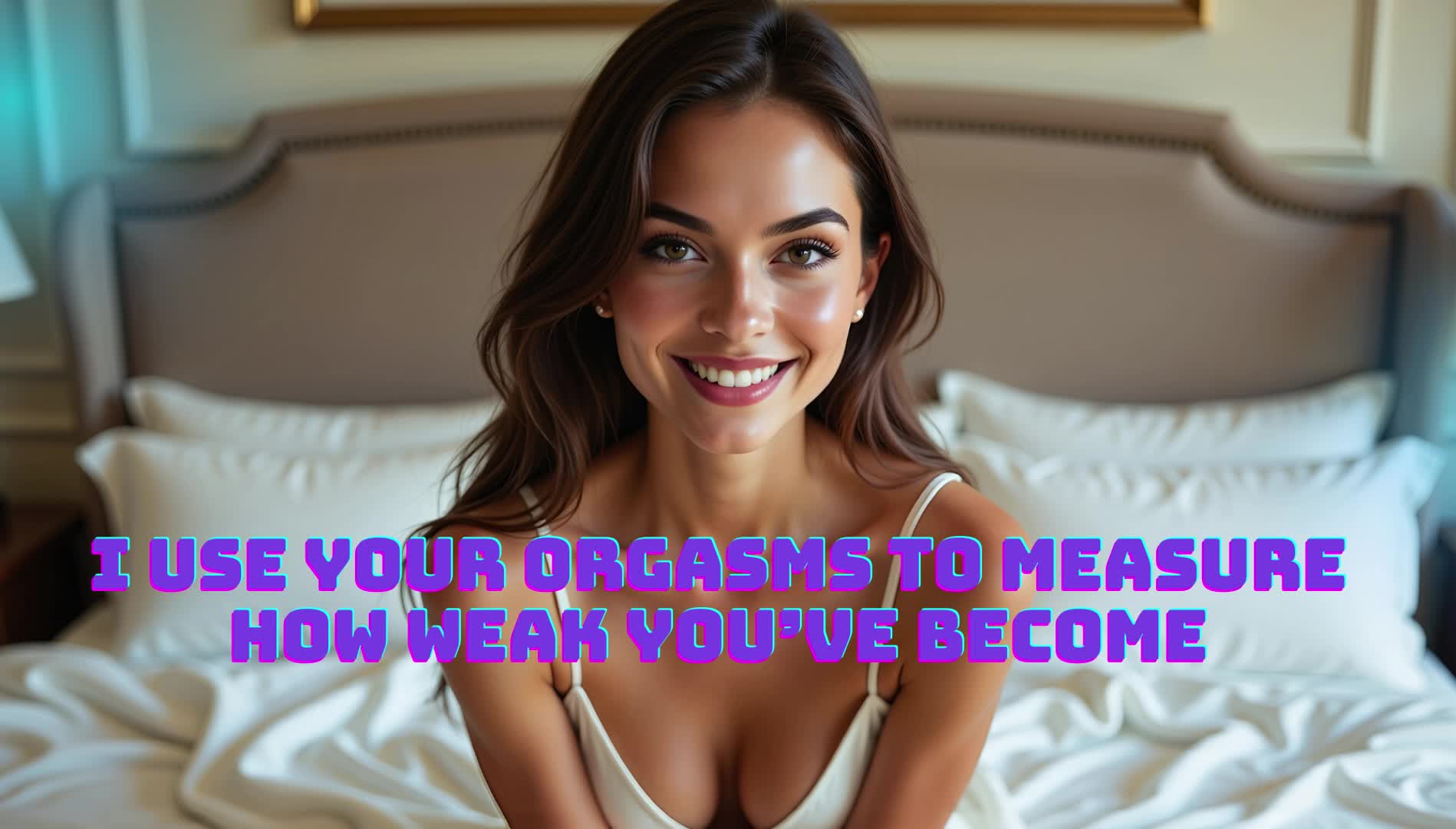 I Use Your Orgasms To Measure How Weak You've Become