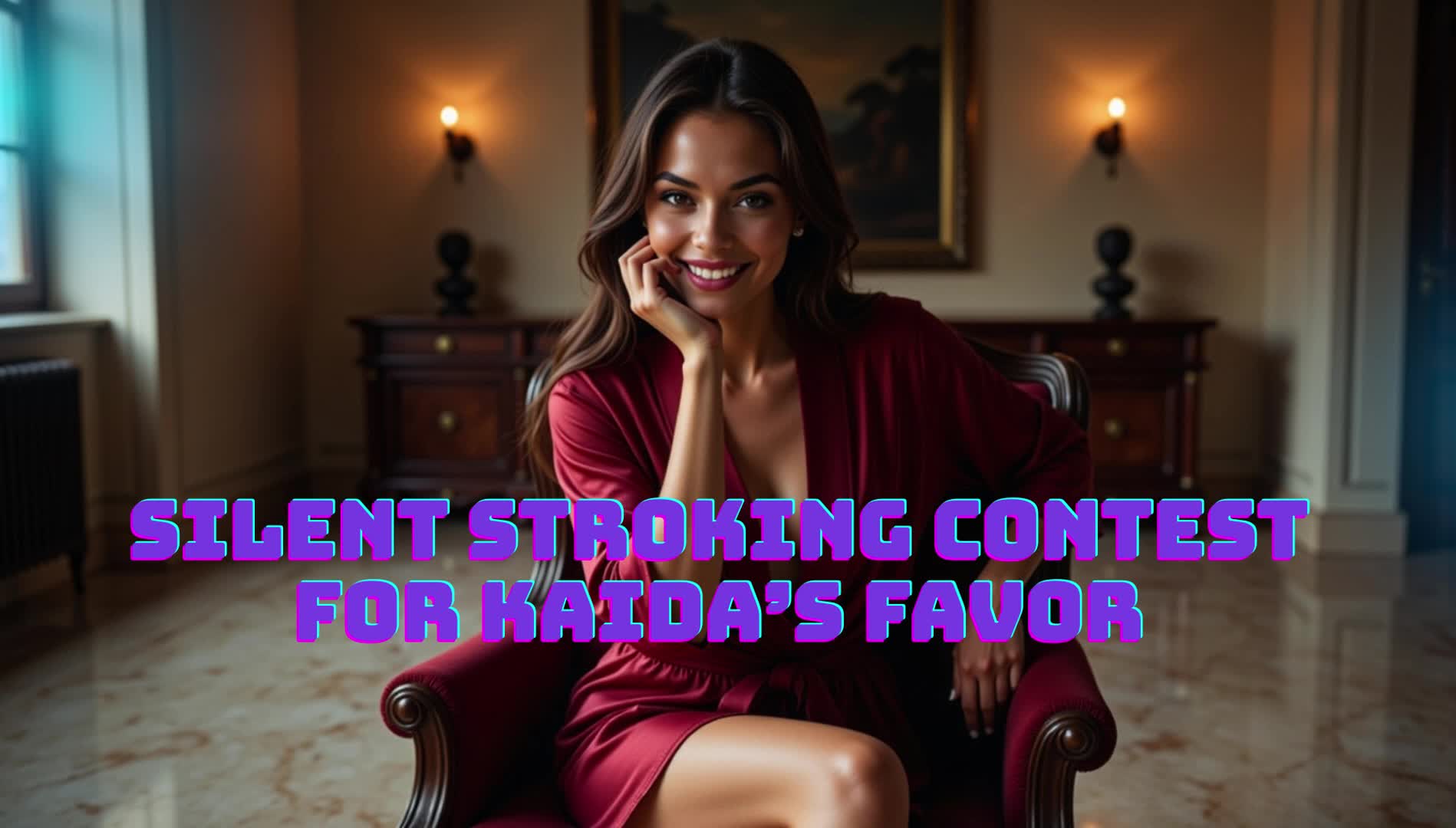 Silent Stroking Contest For Kaida's Favor