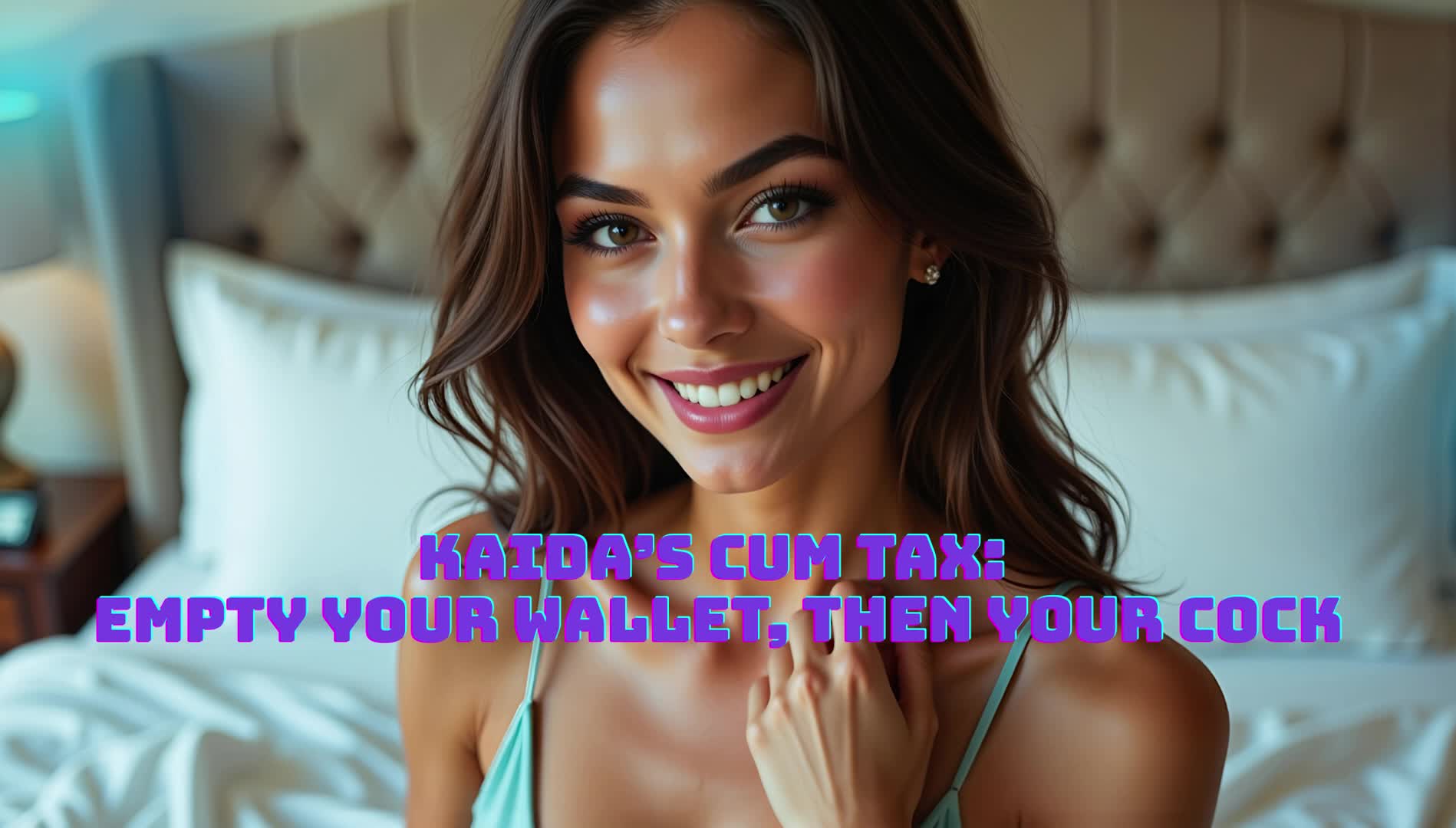 Kaida's Cum Tax: Empty Your Wallet, Then Your Cock