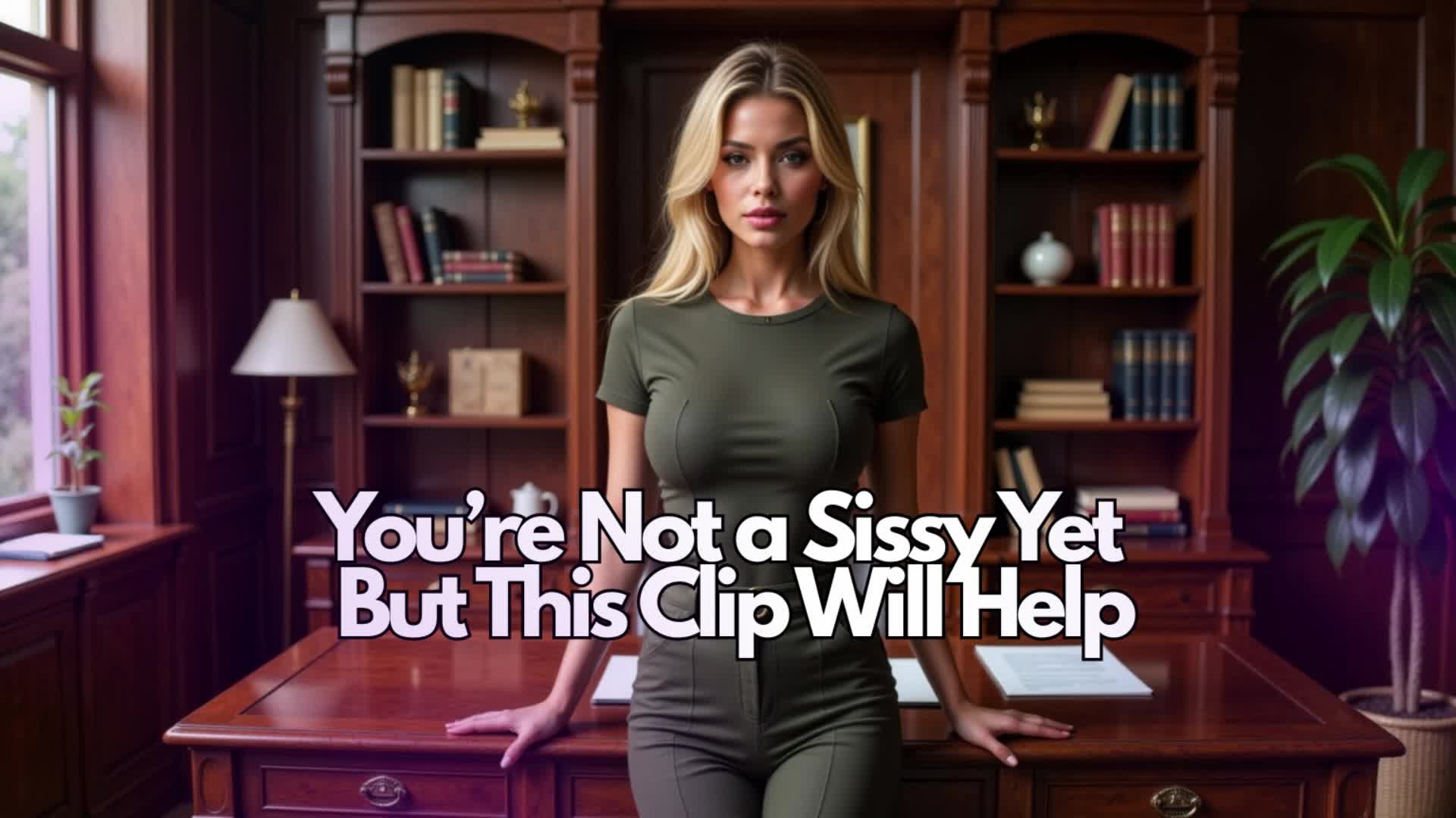 You're Not A Sissy Yet -- But This Clip Will Help